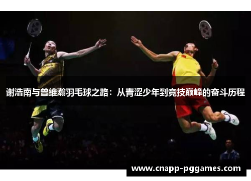 谢浩南与曾维瀚羽毛球之路：从青涩少年到竞技巅峰的奋斗历程